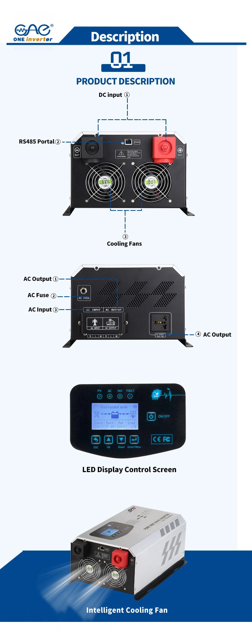 Home Backup Inverter 6000W Home Backup Inverter 6000W